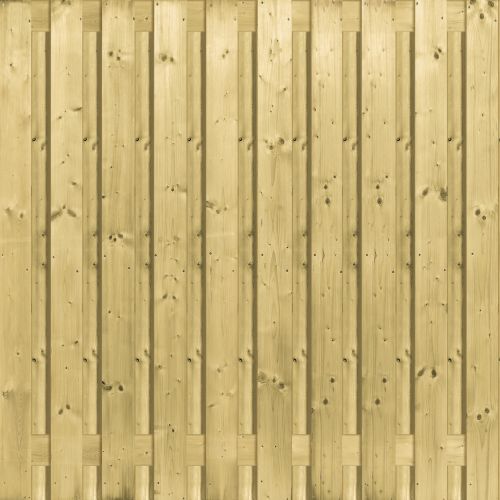 CarpGarant Vuren Schutting 21-planks 180 x 180 cm - Afbeelding 1